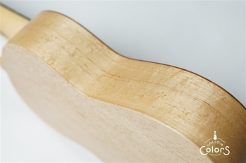 ukulele concert 14f std. – Hawaiian Koa TOP/Bird’s eye Maple SIDE & BACK